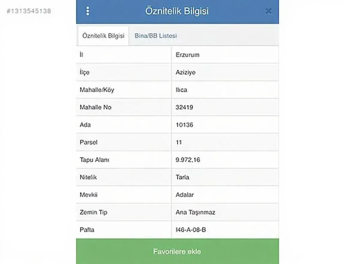 ERZURUM AZIZIYE SATILIK ARSA 9972M² TARLA İMARLI - Fotoğraf 4