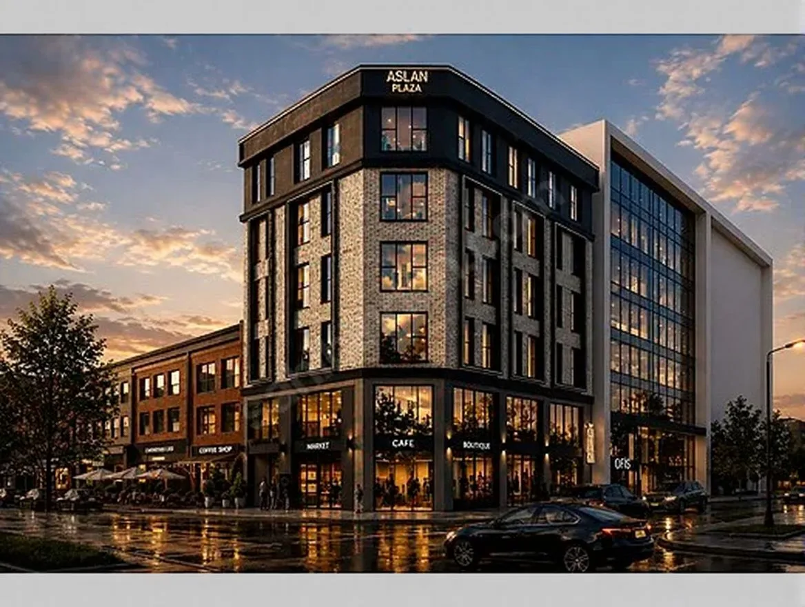 MuratPaşa Mah - Aslan Plaza Köşe Cephe 500m² Kiralk veya Satılık - 1