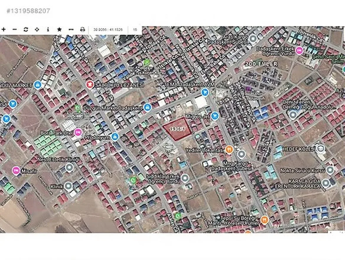 SATILIK ARSA ERZURUM/AZIZIYE ★ 160M² EĞITIM İMARLI - Fotoğraf 3