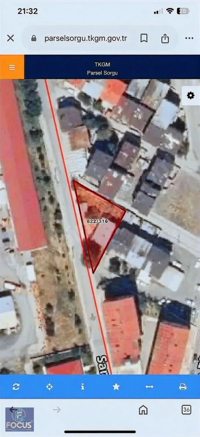 ERZURUM SATILIK ARSA | PALANDÖKEN 478M² - Erzurum / Palandöken / Yunusemre Mah. Arsa