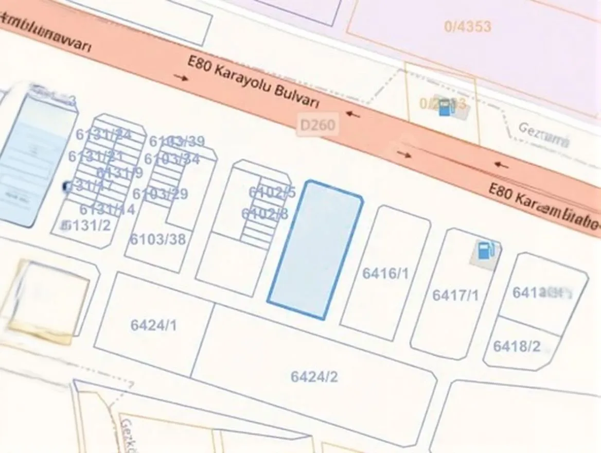 ERZURUM SATILIK ARSA 3699M² AZIZIYE GEZKÖY