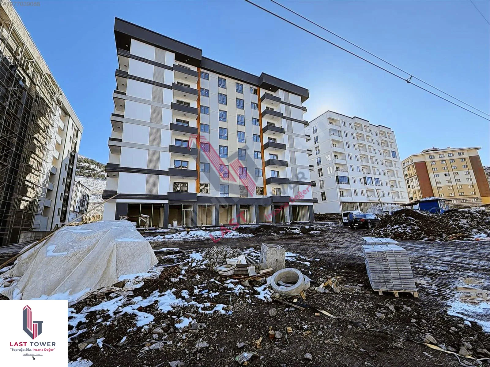 ERZURUM SATILIK SIFIR 2+1 DAİRE | YERDEN ISITMA + KAPALI GARAJ - Fotoğraf 12