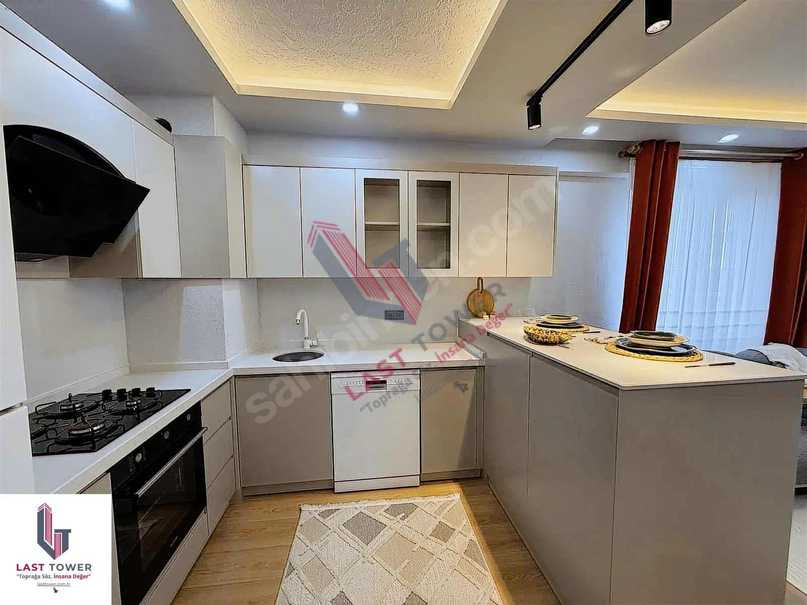 ERZURUM SATILIK SIFIR 1+1 DAİRE | YERDEN ISITMA + OTEL KONSEPT - Fotoğraf 6