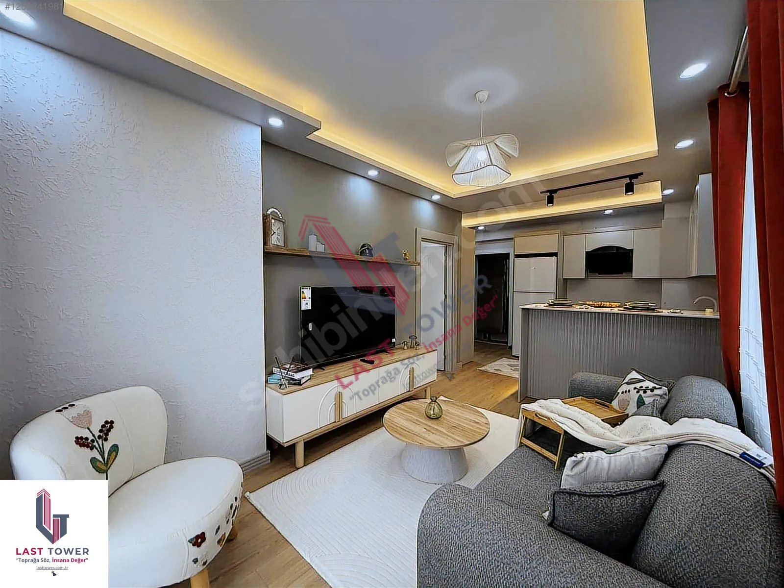 ERZURUM SATILIK SIFIR 1+1 DAİRE | YERDEN ISITMA + OTEL KONSEPT - Fotoğraf 9