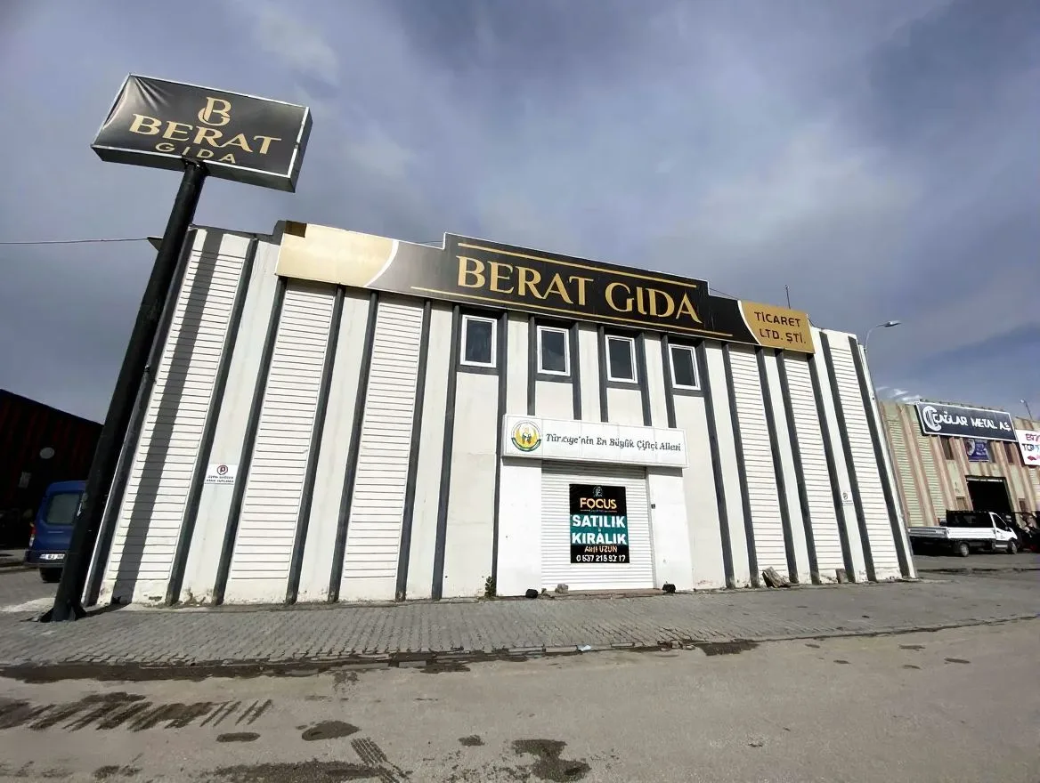 ERZURUM YAKUTIYE SATILIK DEPO 1500M²