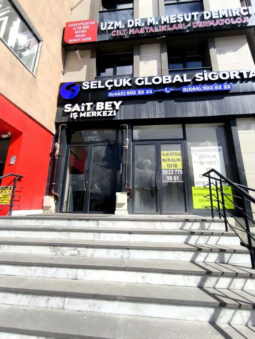 ERZURUM SATILIK OFİS | YAKUTIYE 130M² - 2
