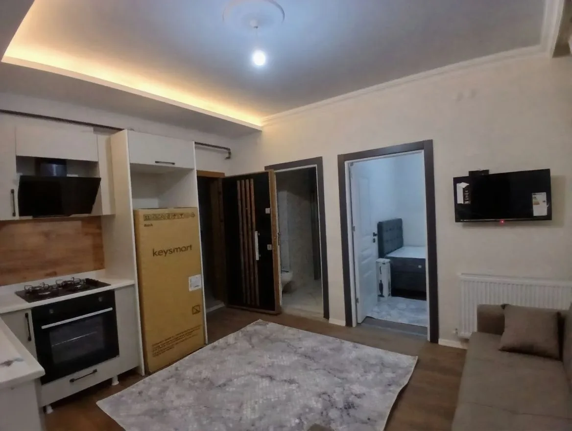 EŞYALI ERZURUM SATILIK 1+1 DAİRE | AZIZIYE 40M² SIFIR - 2