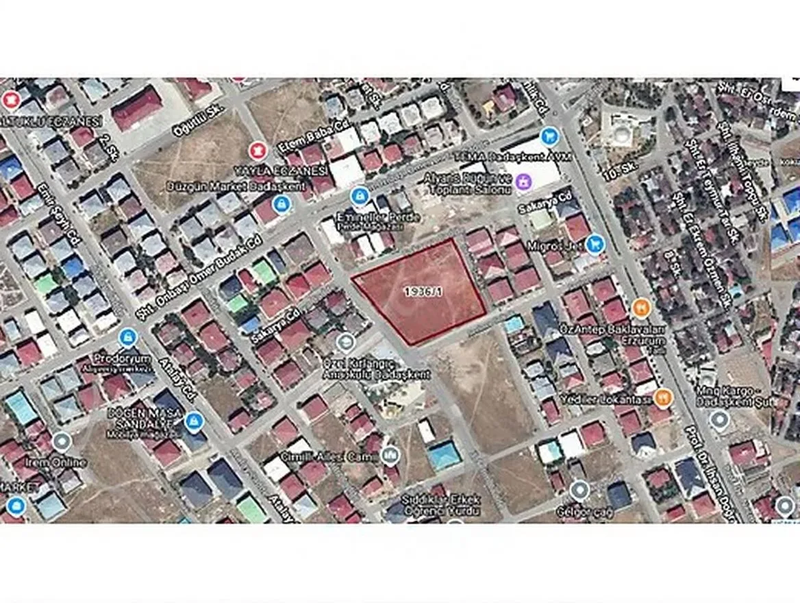 ERZURUM SATILIK ARSA | AZIZIYE 160M² - 1
