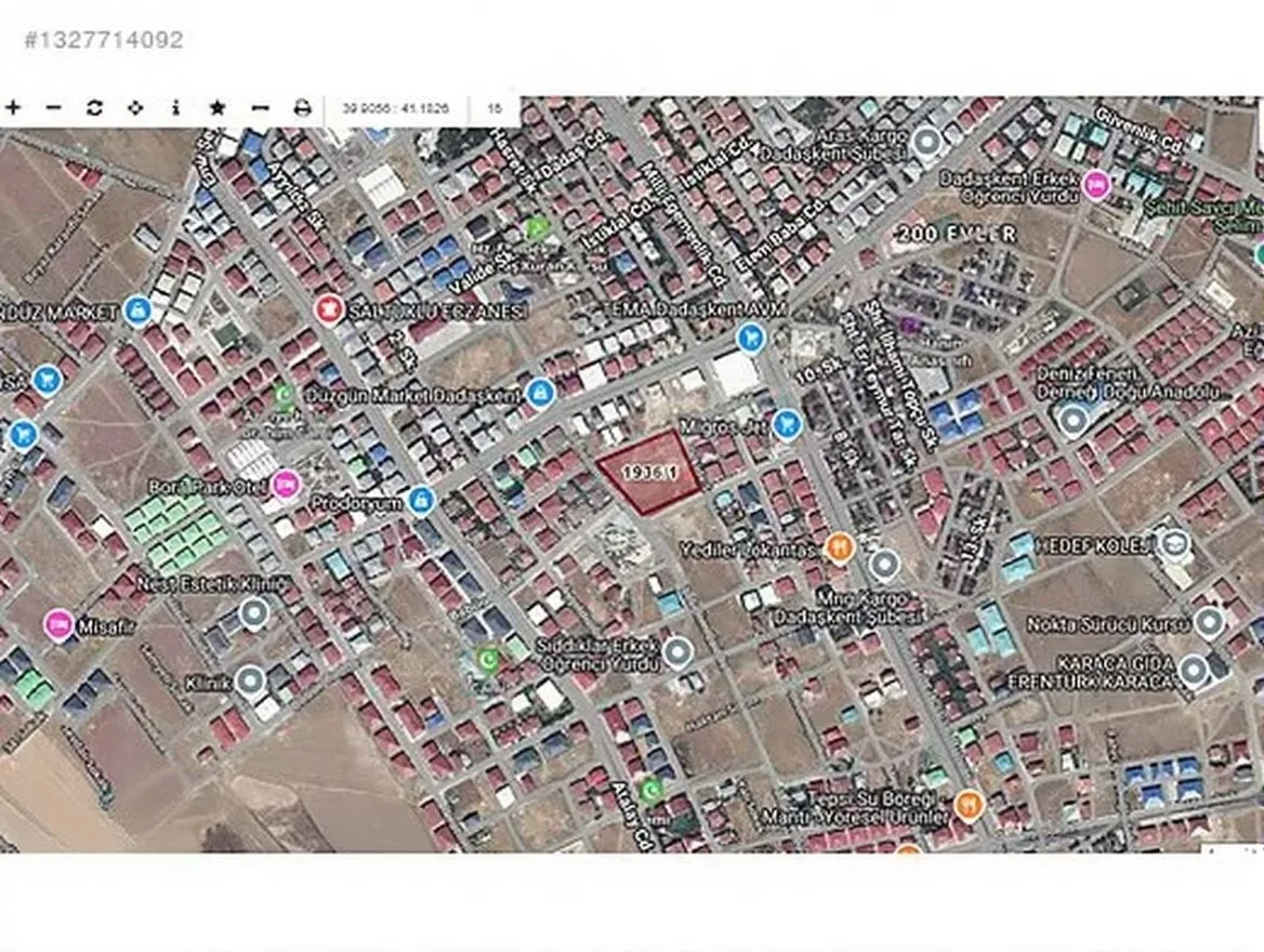 ERZURUM SATILIK ARSA | AZIZIYE 160M² - 3