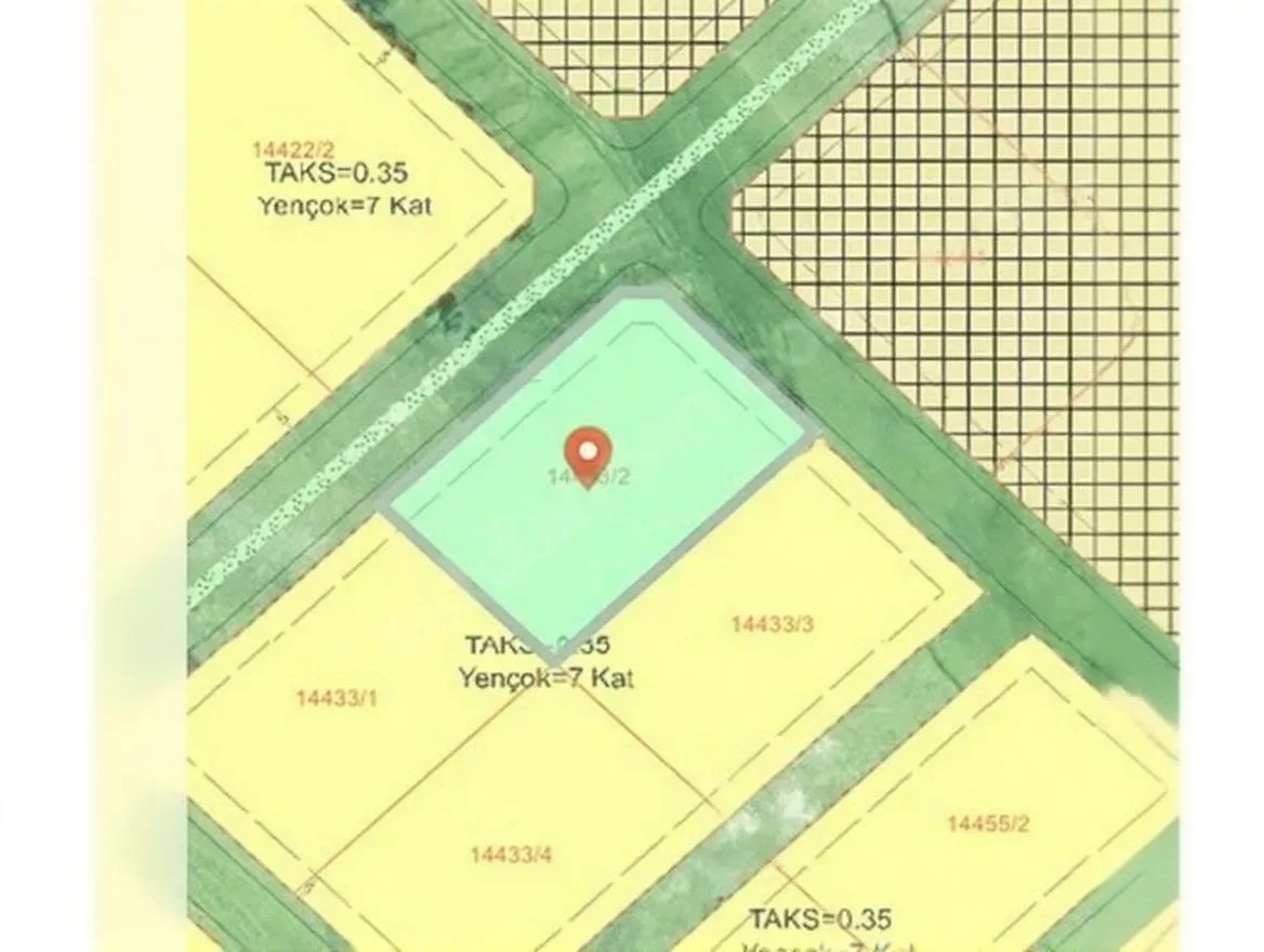 ERZURUM PALANDÖKEN SATILIK ARSA 2391M² KONUT İMARLI - 1