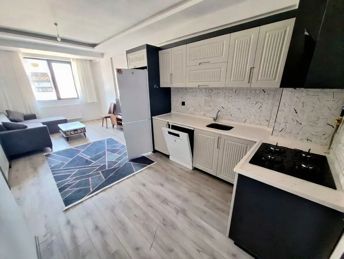 EŞYALI ERZURUM AZIZIYE SATILIK 1+1 DAİRE ★ 53M² YENİ - 1