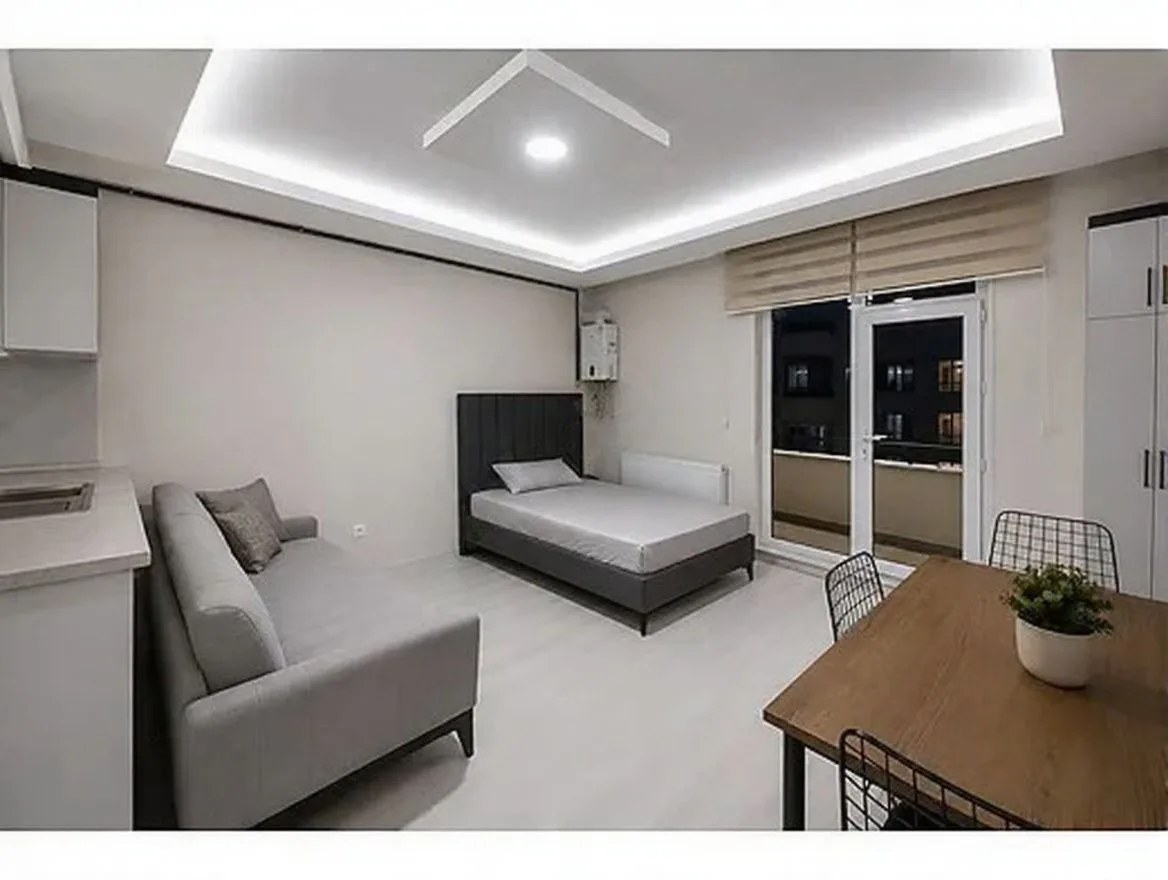 EŞYALI ERZURUM KİRALIK STÜDYO (1+0) DAİRE | PALANDÖKEN 42M² YENİ - 1