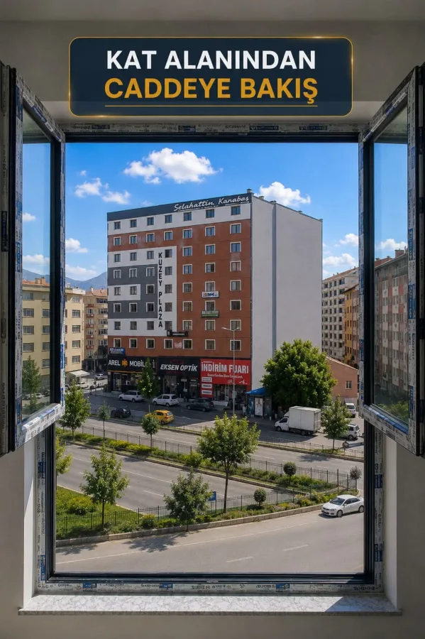 ERZURUM MERKEZDE YENİ TESLİM 1.000 m² KURUMSAL TİCARİ BİNA