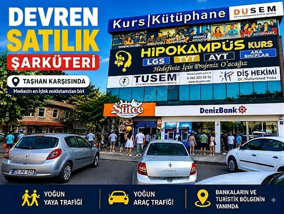 ERZURUM DEVREN İŞYERİ 62M² YAKUTIYE - Erzurum / Yakutiye / Lalapaşa Mh. İşyeri