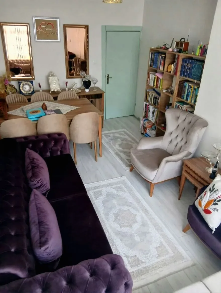 Palandöken Yunusemre'de 3. Kat 110 m² 2+1 Satılık Daire - Fotoğraf 3
