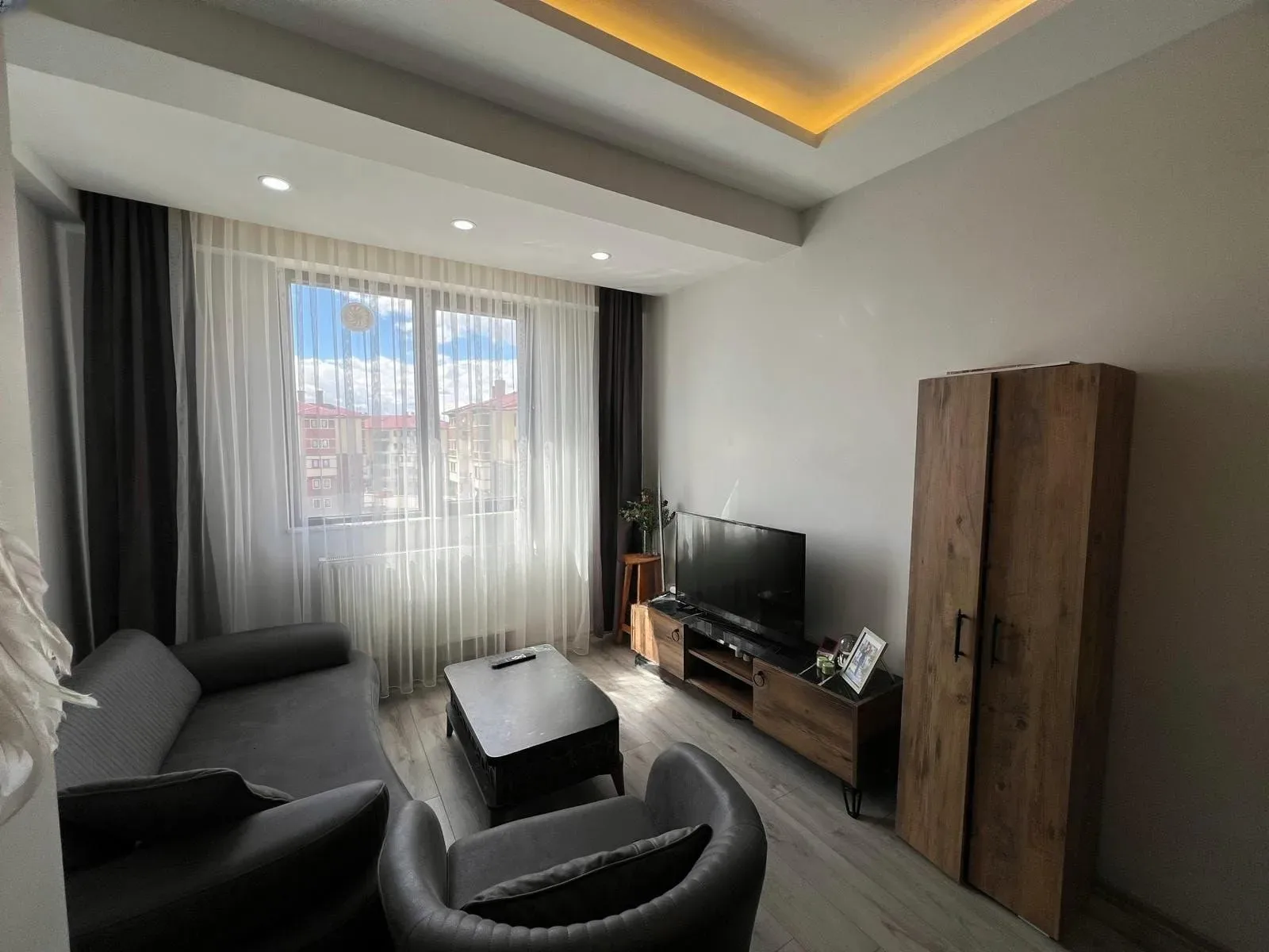 Aziziye Merkez'de 1 Yaşında 3. Kat 45 m² 1+1 Kiralık Villa - Fotoğraf 12