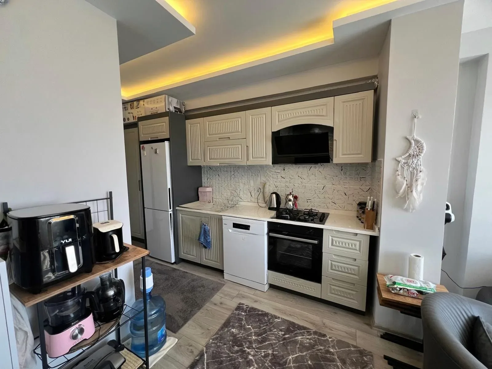 Aziziye Merkez'de 1 Yaşında 3. Kat 45 m² 1+1 Kiralık Villa - Fotoğraf 7