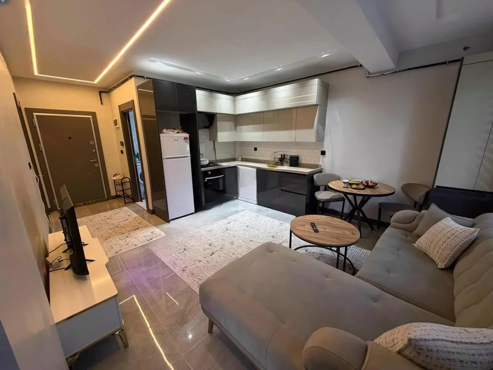 Aziziye Merkez'de 1 Yaşında 2. Kat 55 m² 1+1 Kiralık Villa - Fotoğraf 6