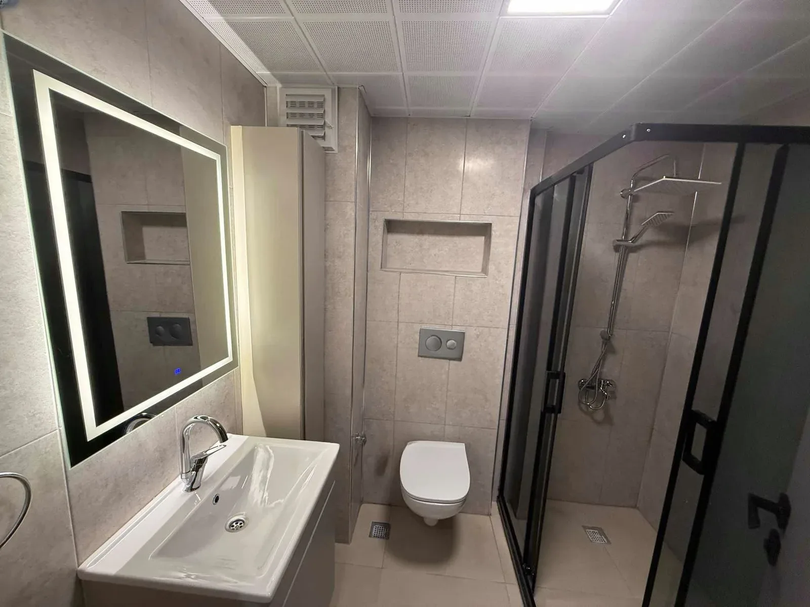 Aziziye Merkez'de 1 Yaşında 2. Kat 55 m² 1+1 Kiralık Villa - Fotoğraf 13