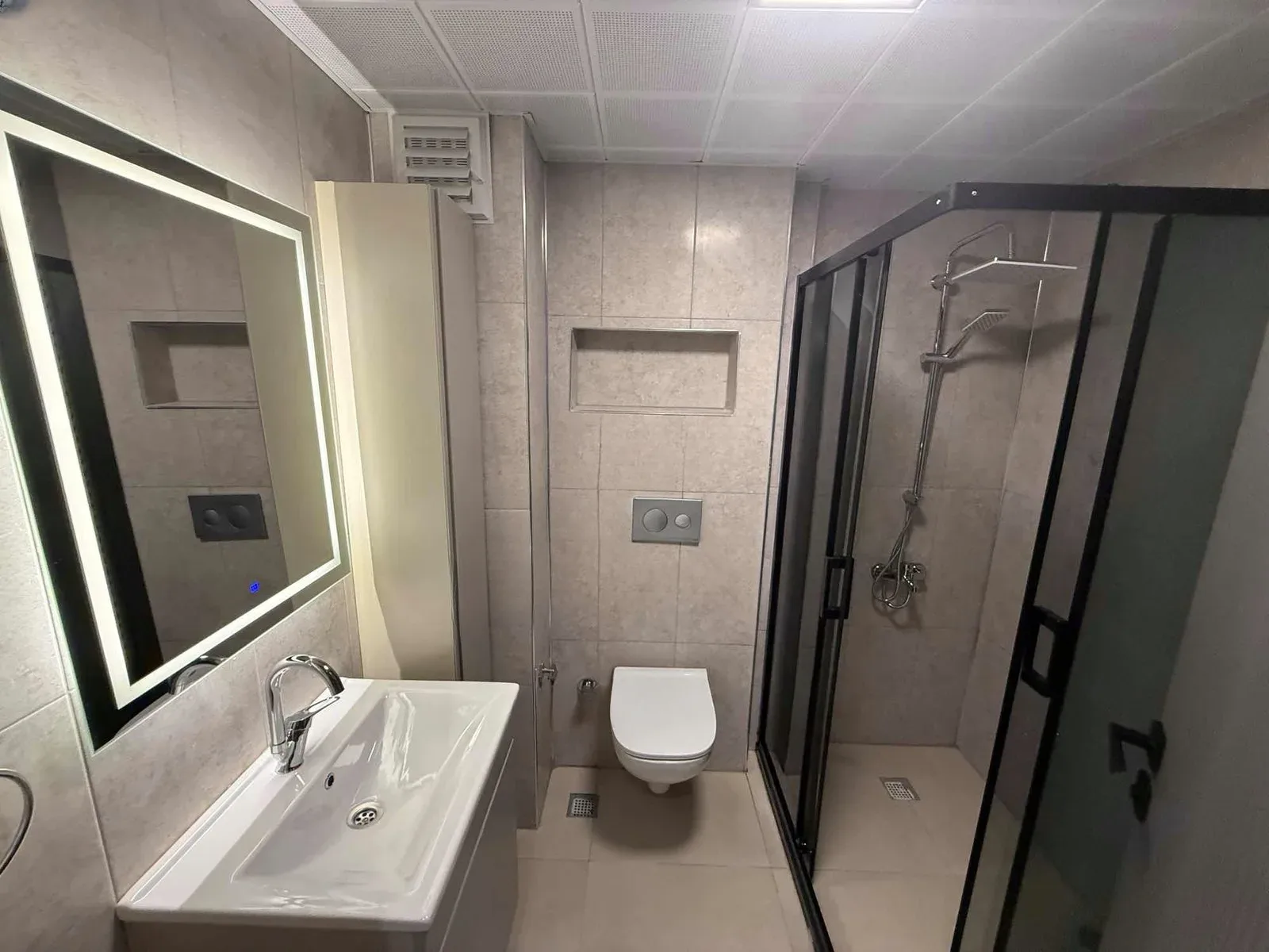 Aziziye Merkez'de 1 Yaşında 2. Kat 55 m² 1+1 Kiralık Villa - Fotoğraf 9