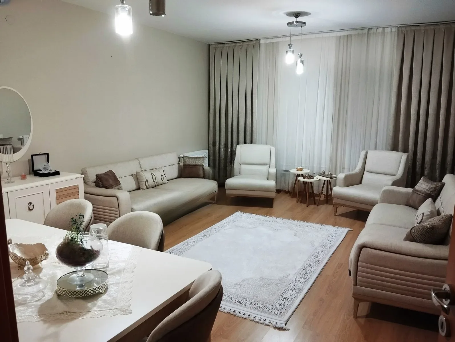 Palandöken Abdurrahman Gazi'de 1. Kat 140 m² 3+1 Satılık Daire - Fotoğraf 5