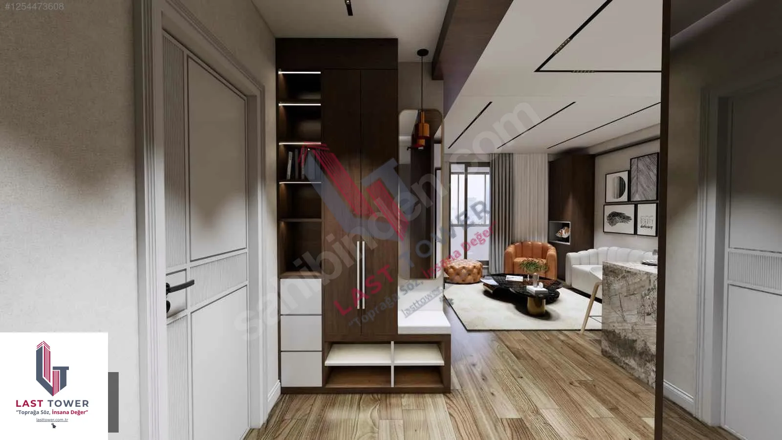 ERZURUM AZIZIYE SATILIK 1+1 DAİRE 50M² SALTUKLU 1/3 KAT SIFIR - Fotoğraf 11