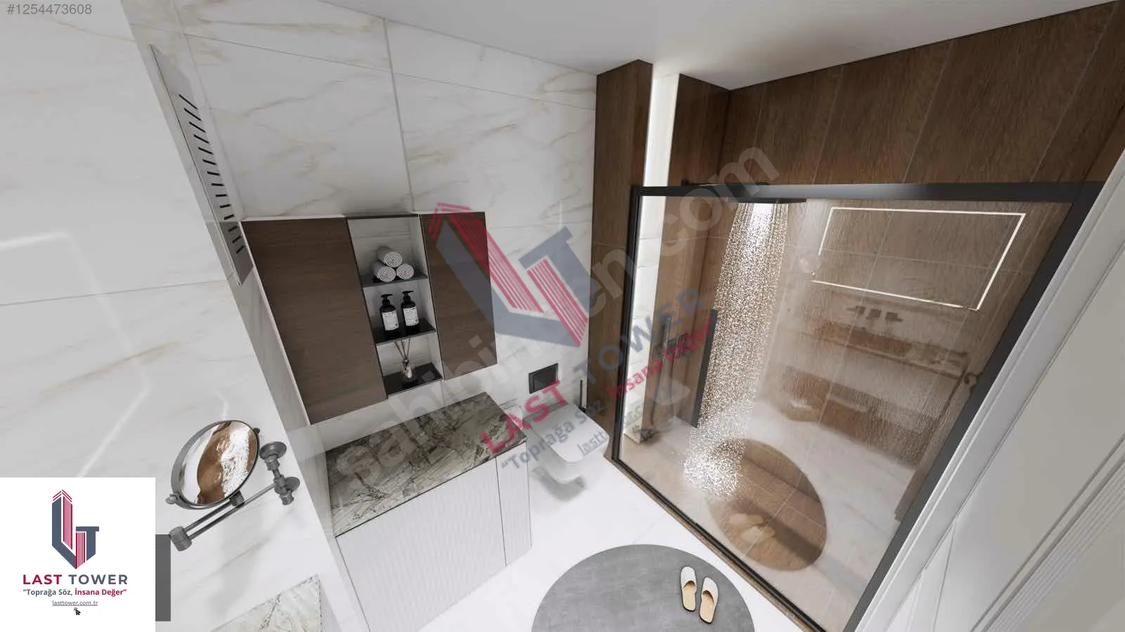 ERZURUM AZIZIYE SATILIK 1+1 DAİRE 50M² SALTUKLU 1/3 KAT SIFIR - Fotoğraf 18