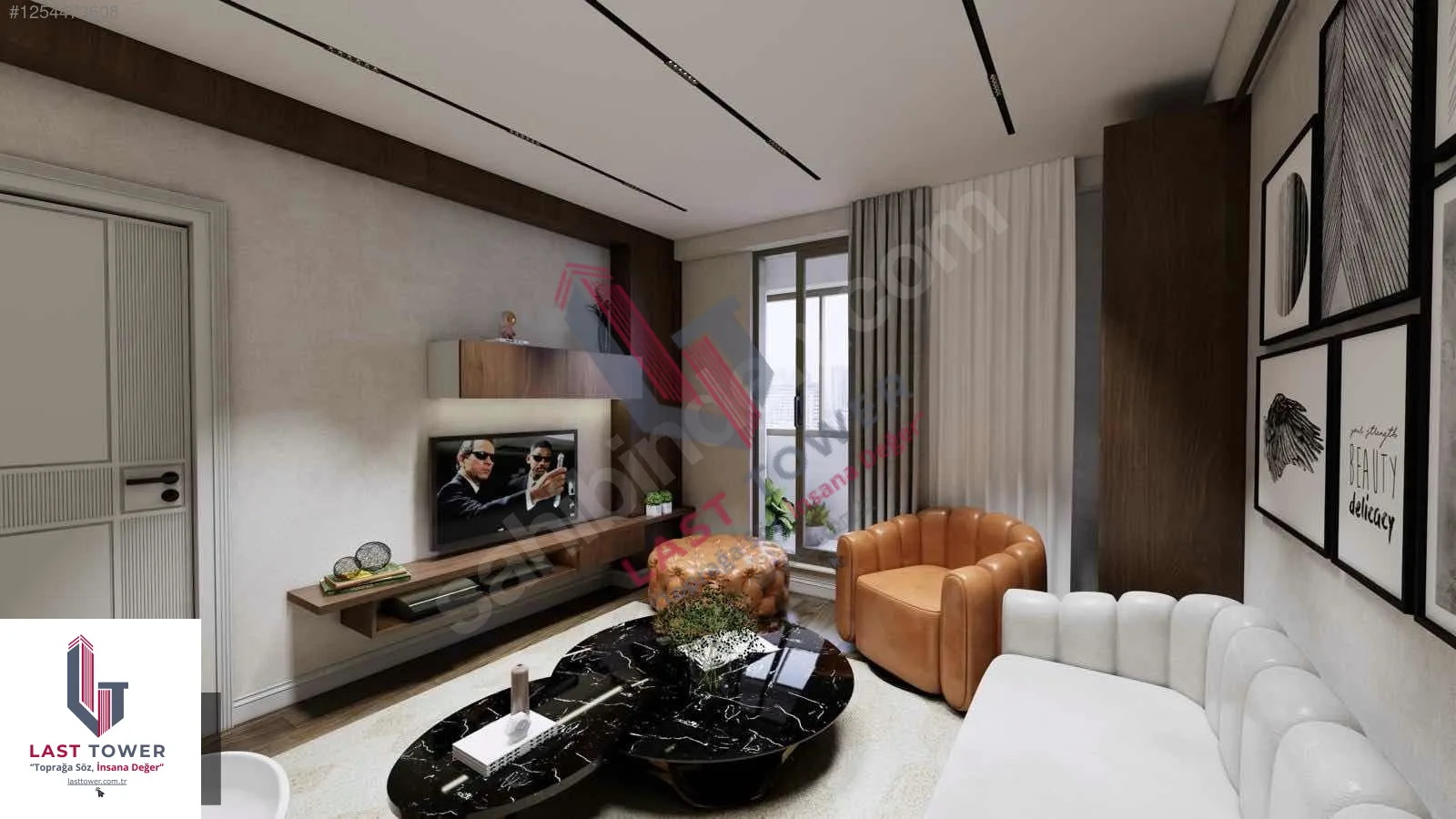 ERZURUM AZIZIYE SATILIK 1+1 DAİRE 50M² SALTUKLU 1/3 KAT SIFIR - Fotoğraf 7