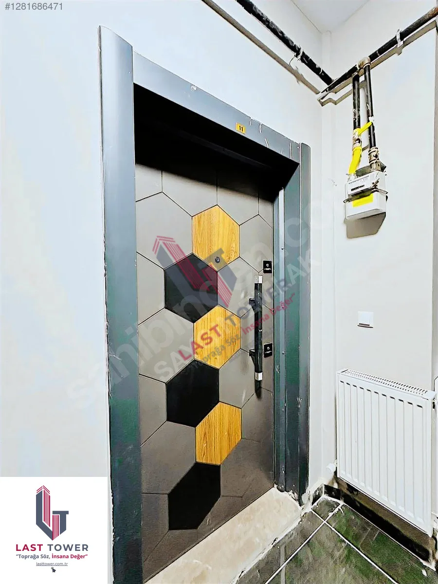 ERZURUM AZIZIYE SATILIK 1+1 DAİRE 40M² SALTUKLU 2/2 KAT SIFIR - Fotoğraf 14