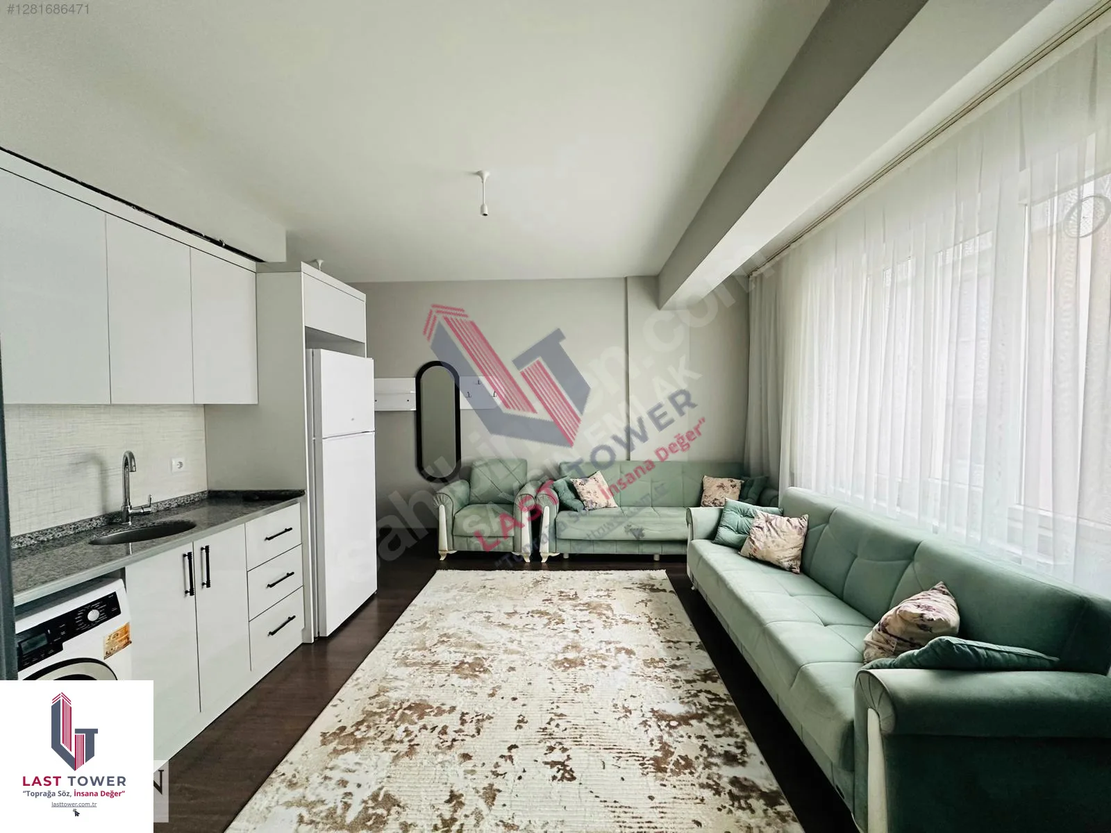 ERZURUM AZIZIYE SATILIK 1+1 DAİRE 40M² SALTUKLU 2/2 KAT SIFIR - Fotoğraf 17