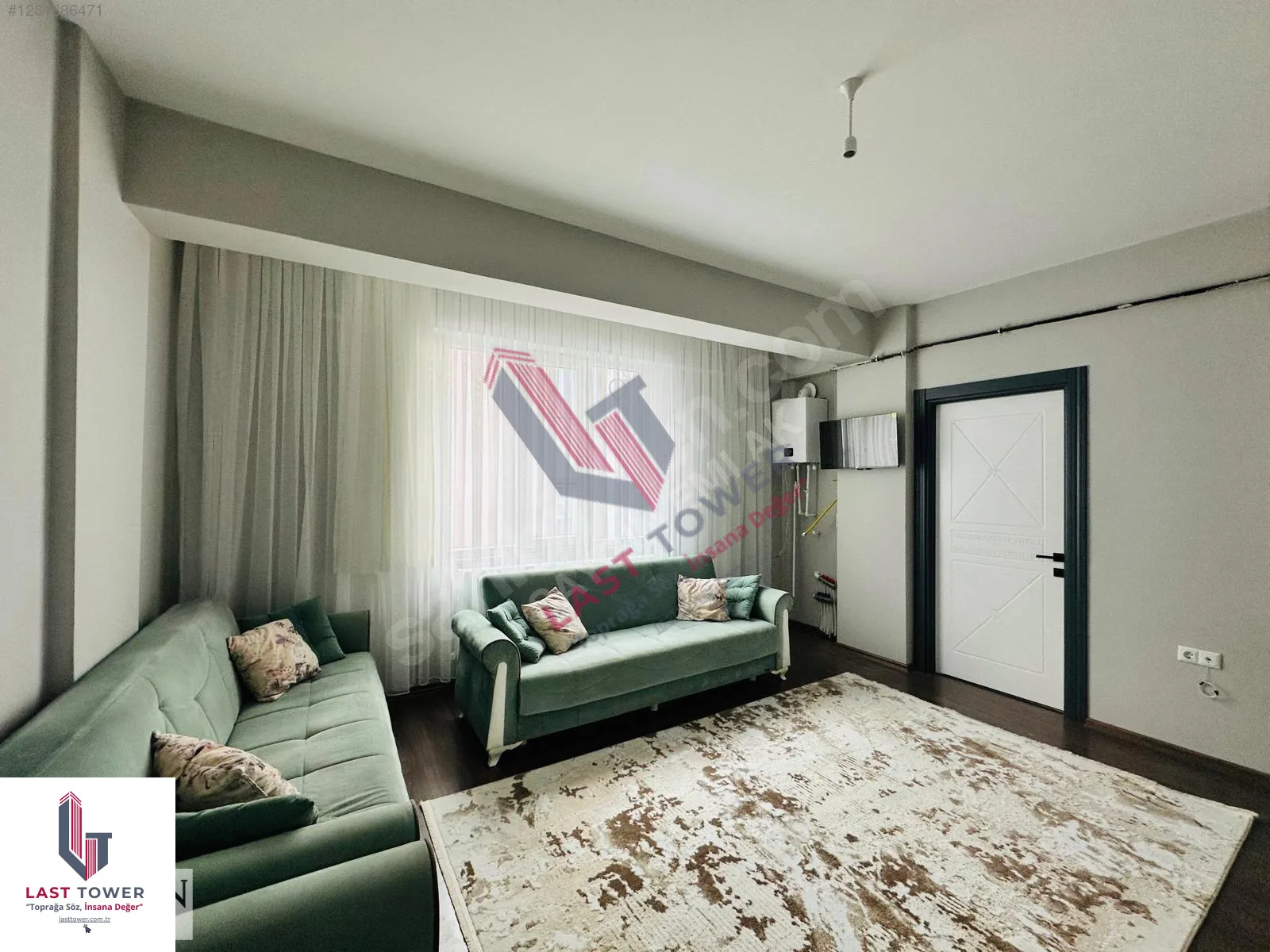 ERZURUM AZIZIYE SATILIK 1+1 DAİRE 40M² SALTUKLU 2/2 KAT SIFIR - Fotoğraf 2