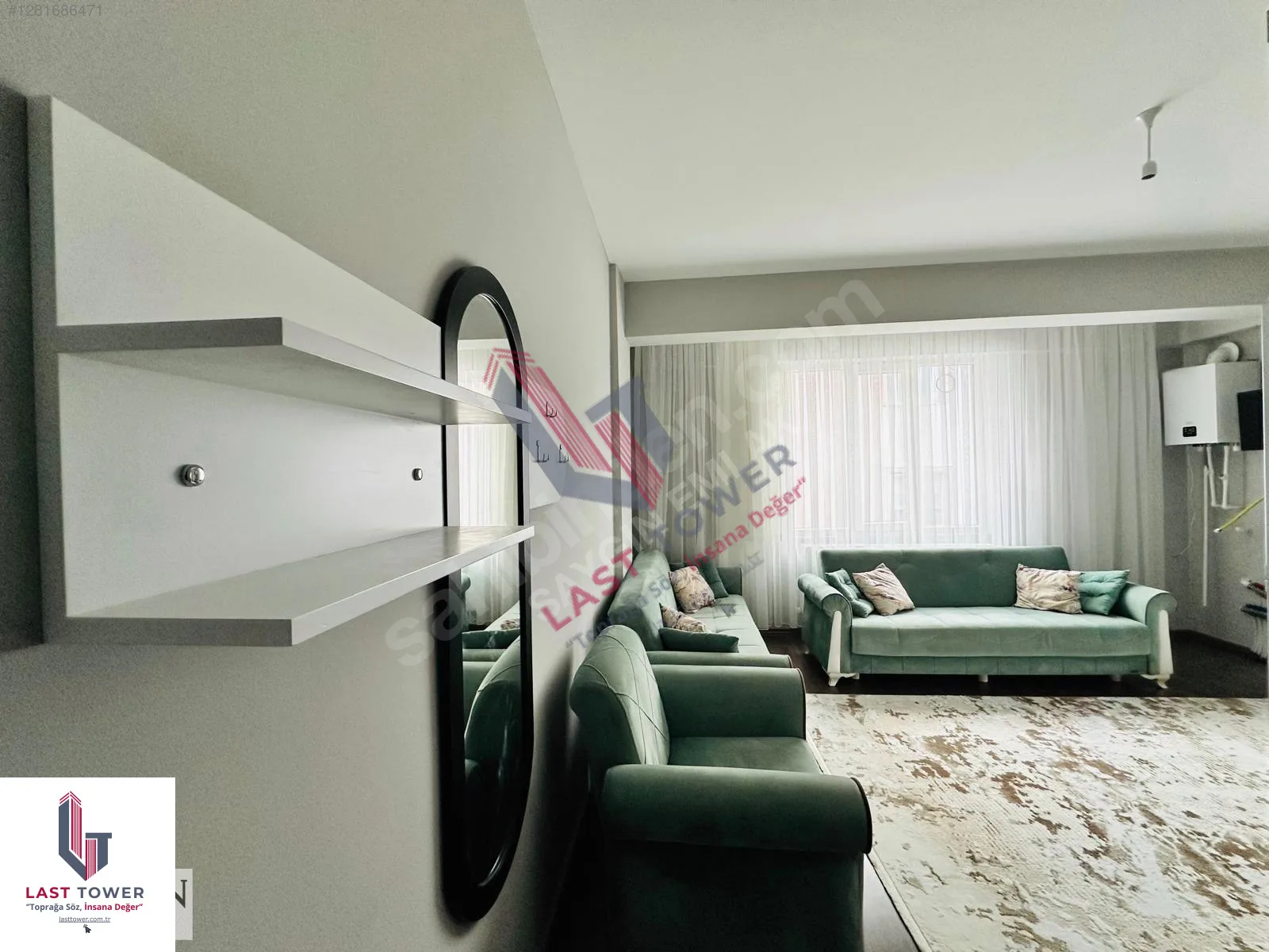 ERZURUM AZIZIYE SATILIK 1+1 DAİRE 40M² SALTUKLU 2/2 KAT SIFIR - Fotoğraf 4