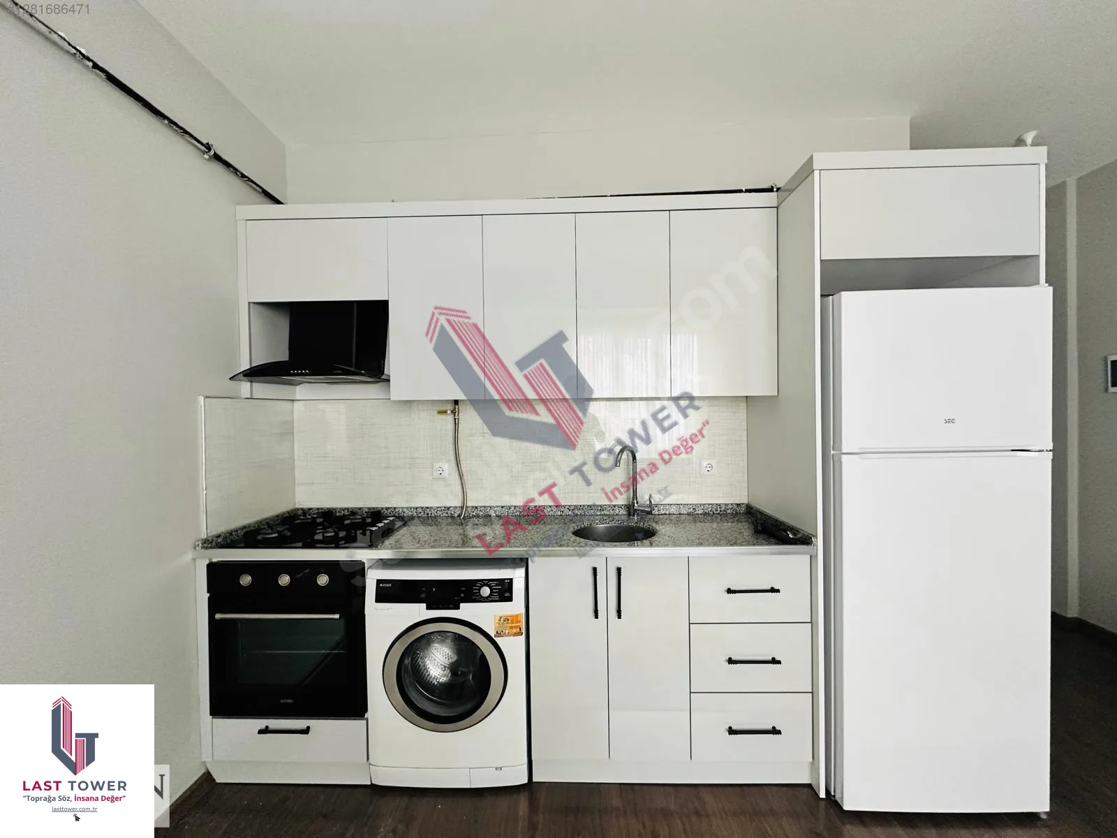 ERZURUM AZIZIYE SATILIK 1+1 DAİRE 40M² SALTUKLU 2/2 KAT SIFIR - Fotoğraf 7