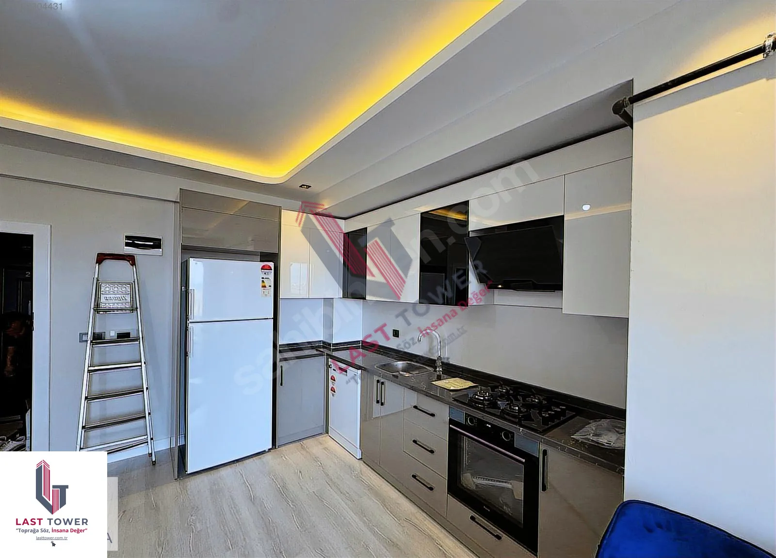 ERZURUM AZIZIYE SATILIK 1+1 DAİRE 45M² SALTUKLU 2/3 KAT YENİ - Fotoğraf 3