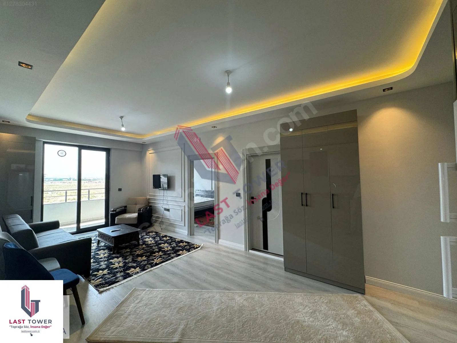 ERZURUM AZIZIYE SATILIK 1+1 DAİRE 45M² SALTUKLU 2/3 KAT YENİ - Fotoğraf 8