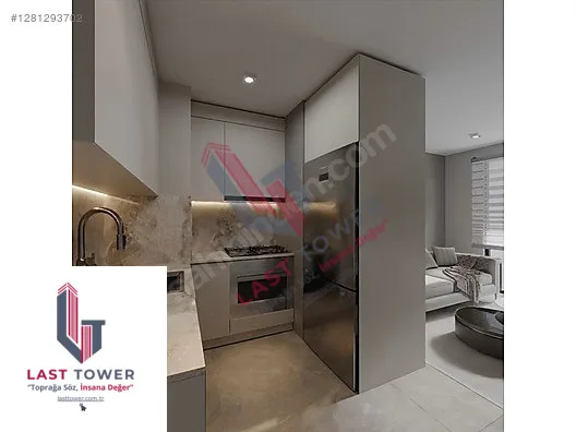 ERZURUM AZIZIYE SATILIK 1+1 DAİRE 48M² SALTUKLU SIFIR YERDEN ISI - Fotoğraf 5