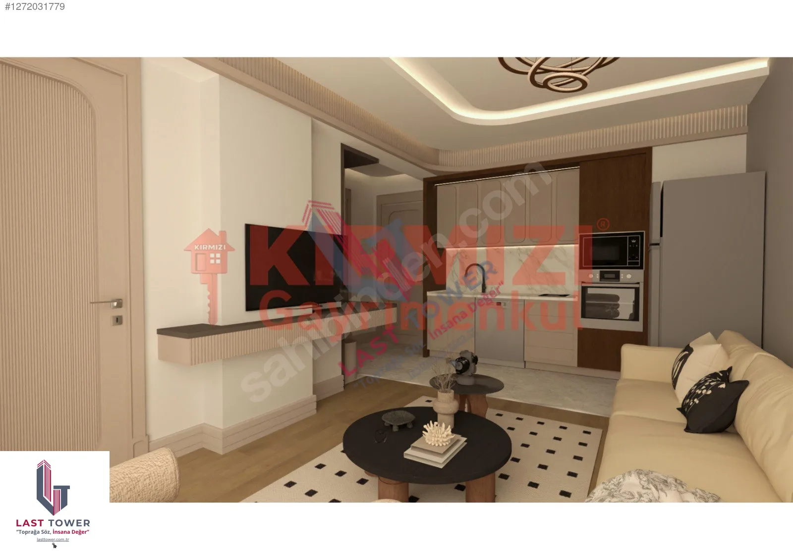 ERZURUM AZIZIYE SATILIK 1+1 DAİRE 40M² SALTUKLU 2/4 KAT SIFIR - Erzurum / Aziziye / Saltuklu Daire