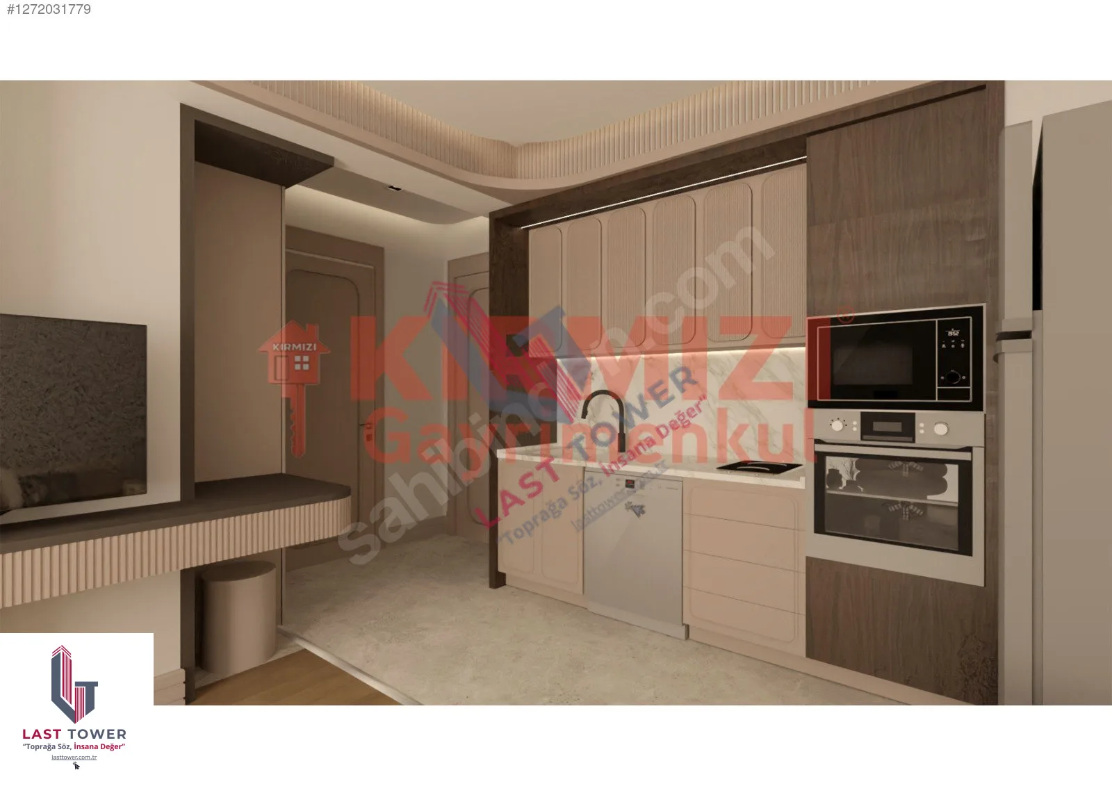 ERZURUM AZIZIYE SATILIK 1+1 DAİRE 40M² SALTUKLU 2/4 KAT SIFIR - Fotoğraf 2