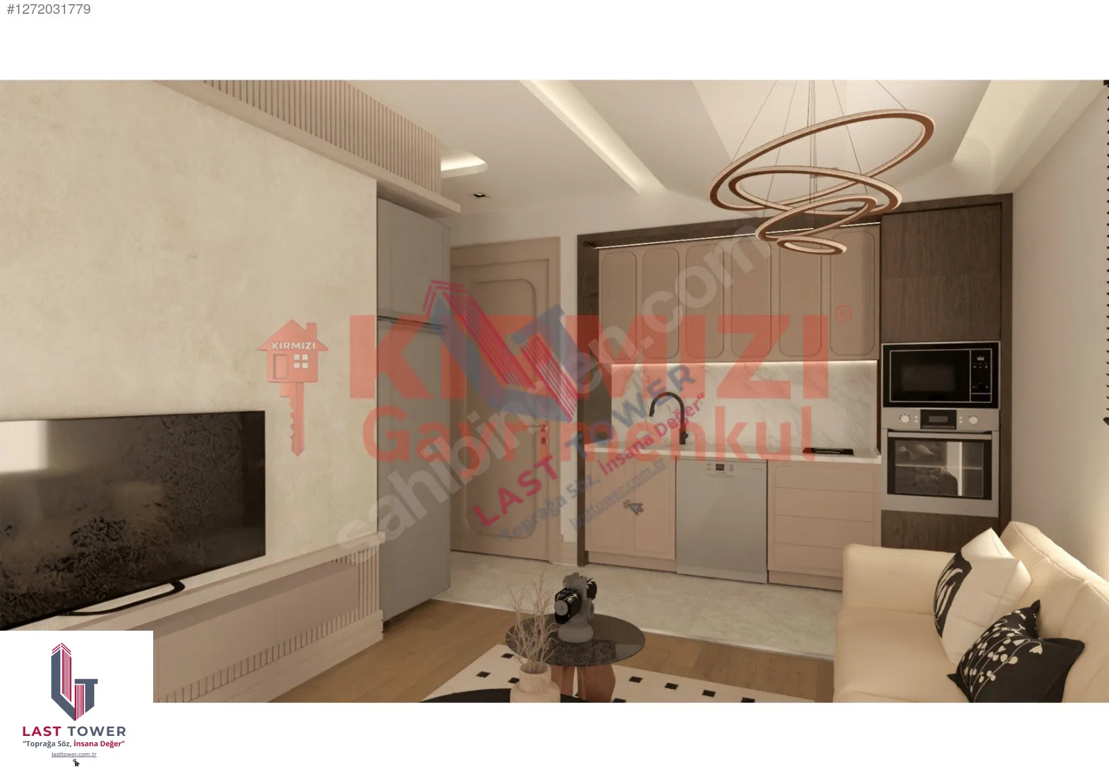 ERZURUM AZIZIYE SATILIK 1+1 DAİRE 40M² SALTUKLU 2/4 KAT SIFIR - Fotoğraf 4