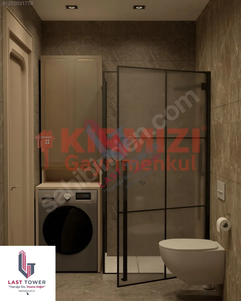 ERZURUM AZIZIYE SATILIK 1+1 DAİRE 40M² SALTUKLU 2/4 KAT SIFIR - Fotoğraf 9
