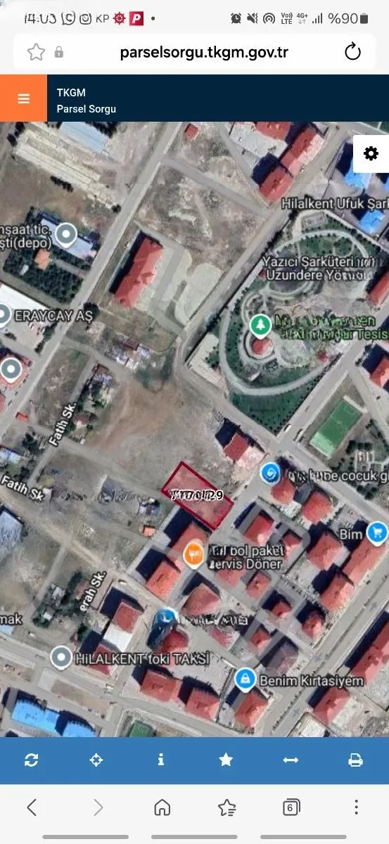 Yakutiye Terminal'da Satılık Arsa - 1