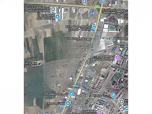 Yakutiye Cedit'te 1917 m² Satılık Arsa - 1