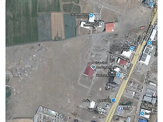 Yakutiye Cedit'te 1917 m² Satılık Arsa - 4