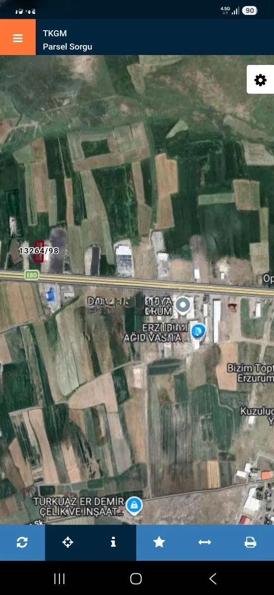 Yakutiye Cedit'te 3738 m² Satılık Arsa - 1