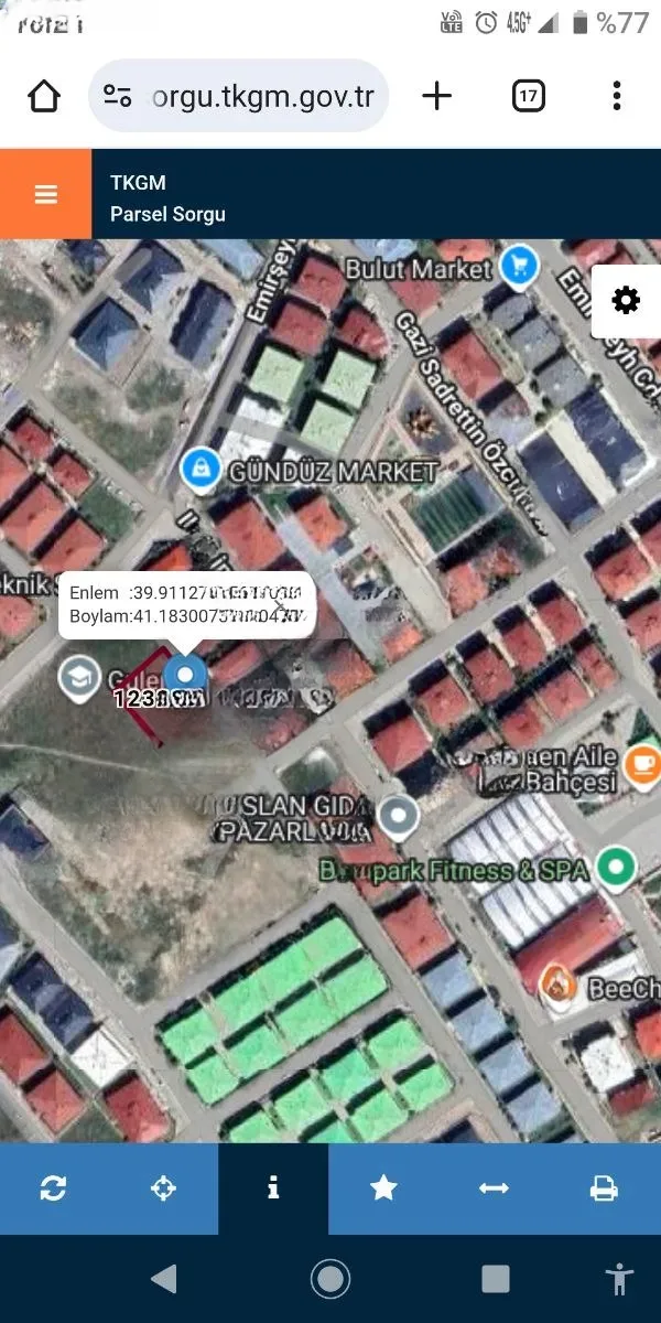 Aziziye Merkez'de 202 m² Satılık Arsa - 3