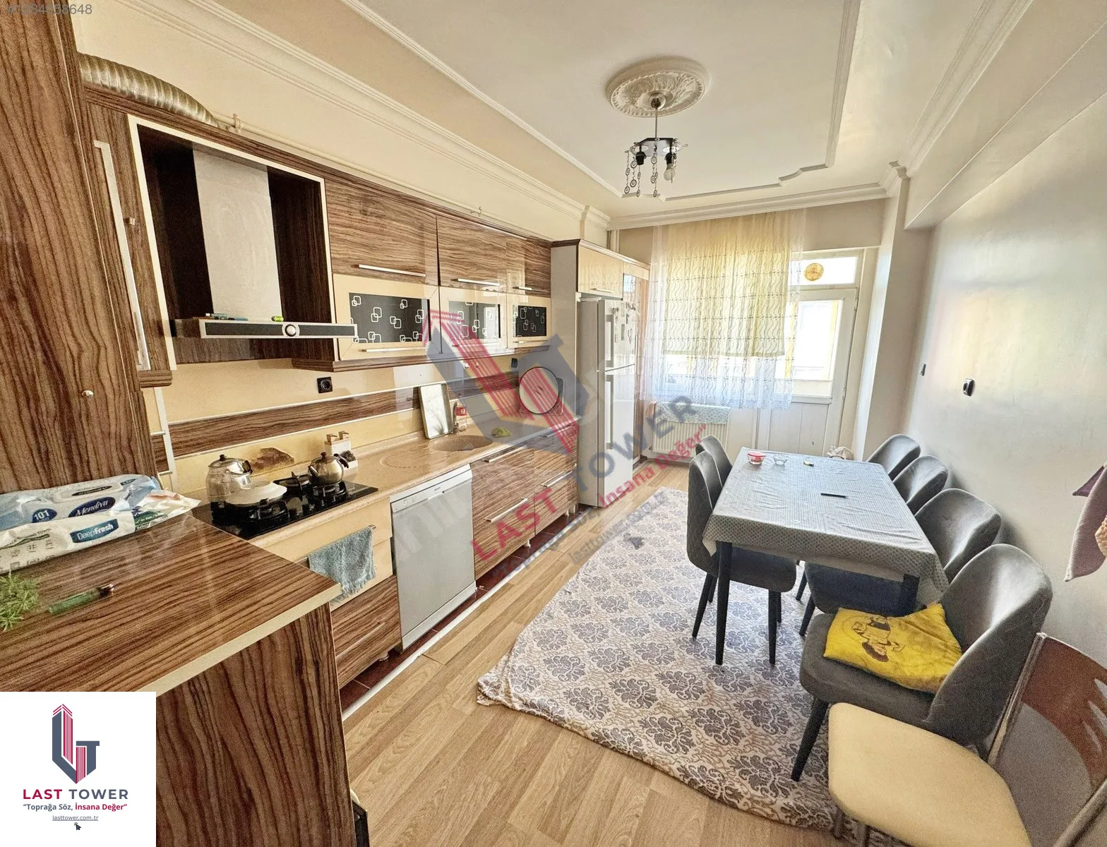 ERZURUM SATILIK MERKEZİ ISITMALI 3+1 DAİRE 145M² PALANDÖKEN - Fotoğraf 5