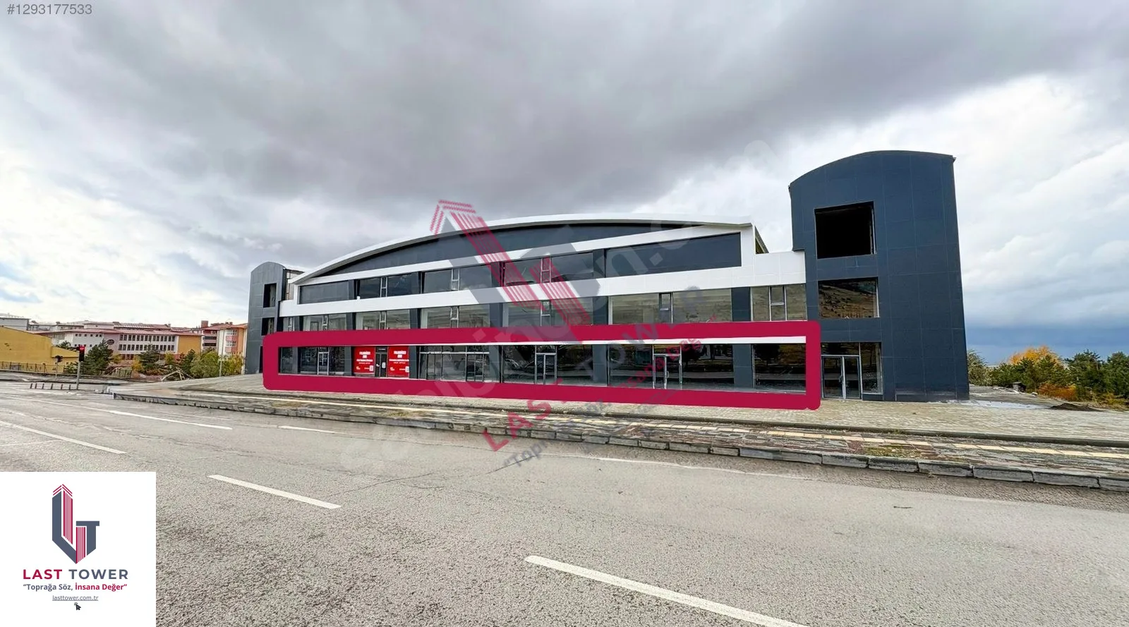 1611M² ERZURUM KİRALIK İŞYERİ PALANDÖKEN SIFIR--ZEMİN KAT TAMAMI - Erzurum / Palandöken / Müftü Solakzade Mh. İşyeri