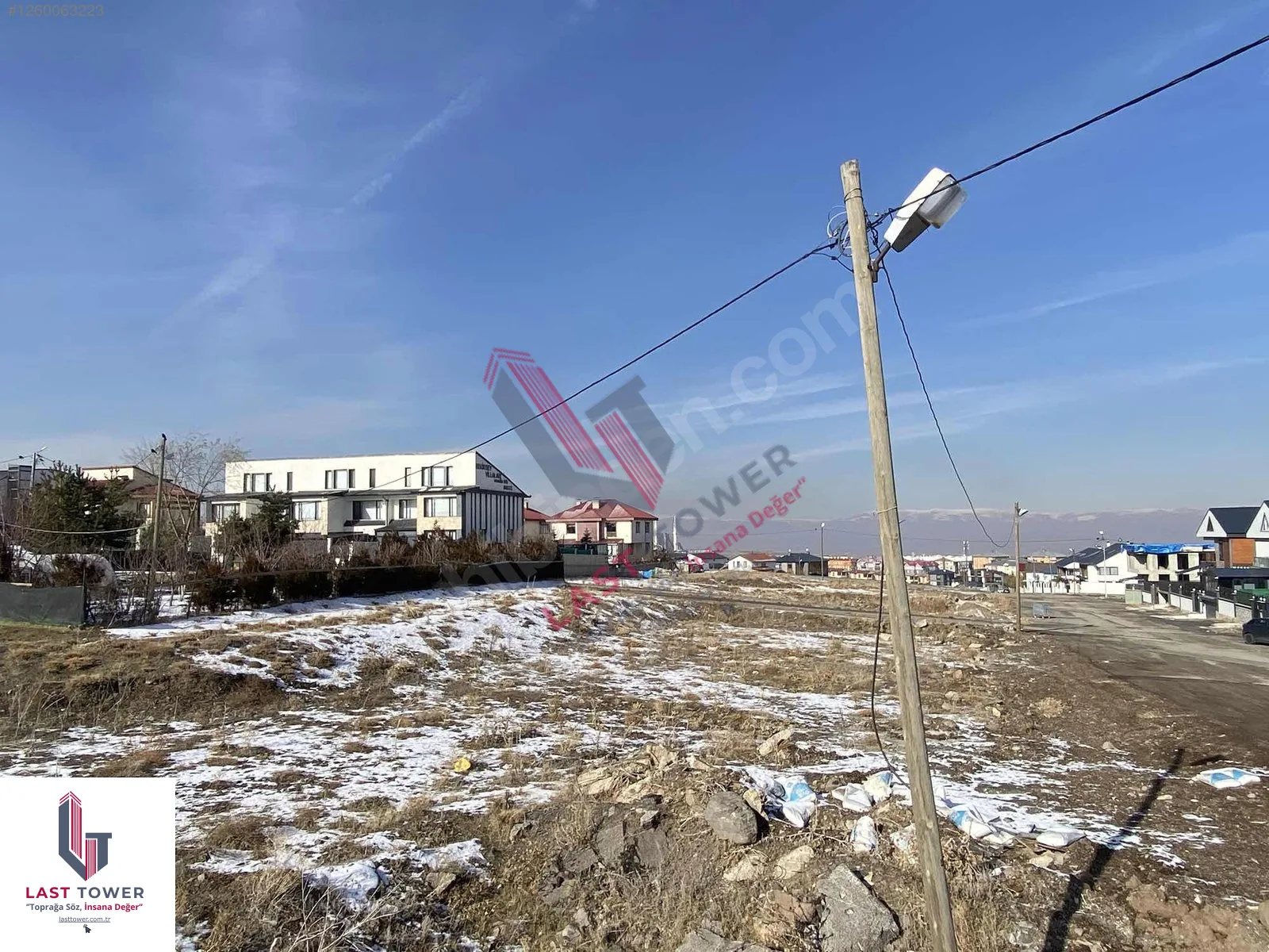 ERZURUM PALANDÖKEN SATILIK ARSA 1057M² VILLA İMARLI - Fotoğraf 15