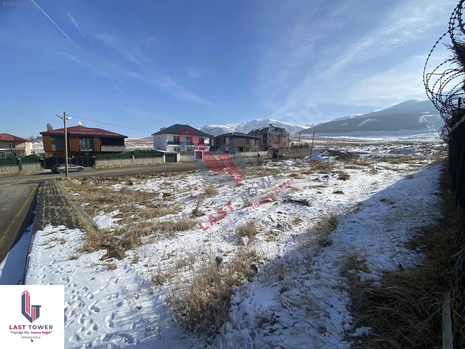 ERZURUM PALANDÖKEN SATILIK ARSA 1057M² VILLA İMARLI - Fotoğraf 16