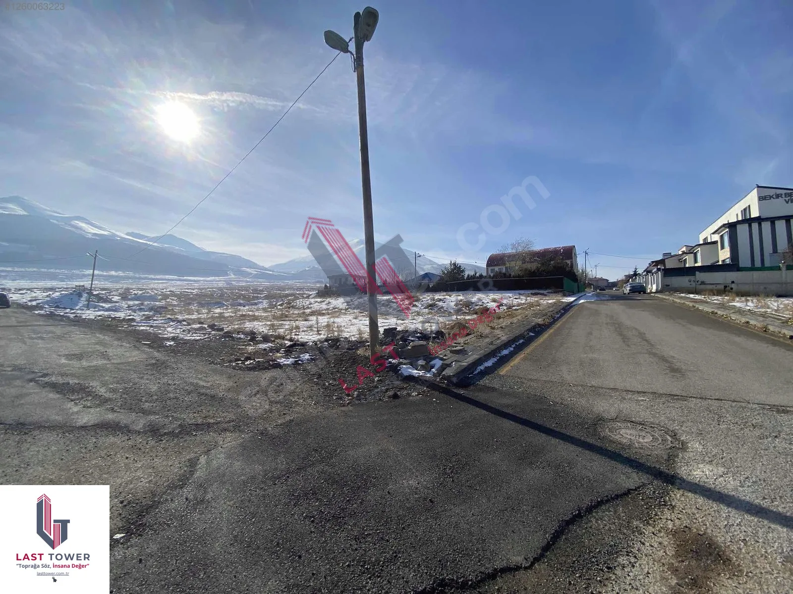 ERZURUM PALANDÖKEN SATILIK ARSA 1057M² VILLA İMARLI - Fotoğraf 17